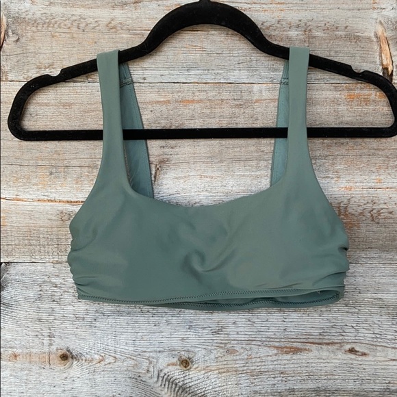 Aerie Olive Green Bikini Top - Picture 2 of 5